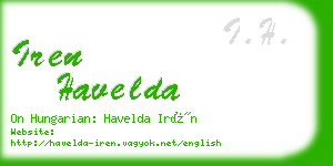 iren havelda business card